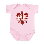 CafePress You Bet Your Dupa I'm Polish Infant Bodysuit - Cute Infant Bodysuit Baby Romper