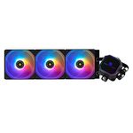 Thermalright Frozen Prism 360 Black ARGB AIO Water Cooler,Liquid CPU Cooler, 3×120mm PWM Fans Water Cooling System,1850RPM High Speed,Compatible with AMD/AM4/AM5 & Intel LGA1151/1200/2011/1700