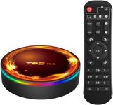 Android 11.0 TV Box, T95 X4 Android Box with 4GB RAM 64GB ROM S905X4 Dual Wifi 2.4GHz/5.0GHz Bluetooth 5.0 AV1/3D/8K H.265 HDR Set Top tv Box