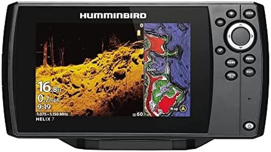 Humminbird Helix 7 Chirp MEGA DI GPS G4 Fish Finder with 7" Display and Built-in Basemap - 411610-1