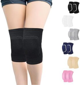HISFFOG Volleyball Knee Pads for Women, Men, Youth, Girls, Kids, Knee brace for Volleyball Basketball Football Dance Yoga Tennis Running Cycling Workout Climbing Wrestling