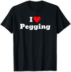 I love pegging with a heart T-Shirt