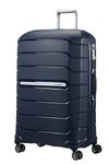 Samsonite Flux - Spinner S Expandable Hand Luggage, 55 cm, 44 L, Blue (Navy Blue)