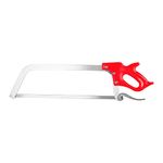 Royal Catering Butcher Bone Saw for Game RCFS-2 (Blade Length 46 cm, Blade Stainless Steel, Thickness: 0.7 mm, Aluminum Frame, Lever Included)