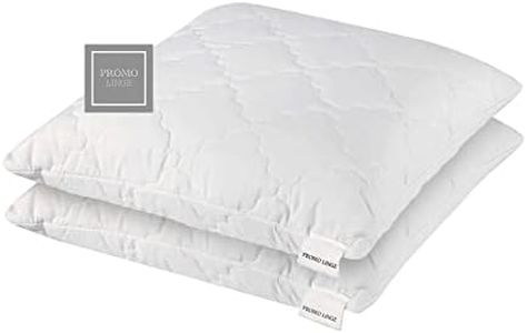 Promo Linge Lot de 2 Oreillers, Coussins à Mémoire de Forme, Spécial Cervicale (60x60 cm)