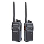 Retevis RB17 Walkie Talkie Long Range, 2 Way Radios 4400mAh Rechargeable Battery, VOX Emergency Alarm, for Camping, Cruise,Hiking,Trip (2 Pack)