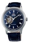 Orient Open Heart Automatic Blue Dial Mens Watch FAG00004D0