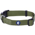 Blueberry Pet Classic Dog Collar, Military Green, Small, Neck 12"-16", Collars for Dogs