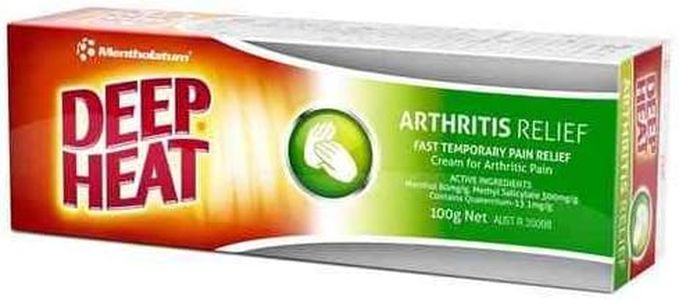 Deep Heat 3 Pack Of Arthritis Cream Extra Strength 100G