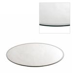 Decor Essentials Round Mirror Plate Wedding Table Centrepieces (25 cm Round)