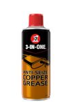 3-IN-ONE Anti-Seize Copper Grease Spray 300ml - protects from corrosion, rust, water, heat & acid, use on cars and vehicles