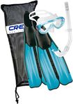 Cressi Rondinella Fins Plus Onda Mask Plus Gringo Snorkeling Kids Set 31/32 EU