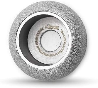 SHDIATOOL 3 Inch Profile Hand Diamond Wheel Height 30mm Convex Curve Edge Grinding for Stone Marble Granite Rock