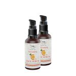 TNW-THE NATURAL WASH 20% Vitamin C Face Serum for Glowing Skin| Intense Moisturising with Hyaluronic Acid| Vitamin C Booster | Boost Collagen | Clear Skin | For Women & Men-Pack of 2x30ML