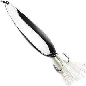 VMSIXVM Magnum Flutter Spoon 8", 9" Casting Spoon Freshwater Saltwater Shad Spoon, Fishing Spoons Fishing Lure Jigging Spoon Hard Fishing Bait for Striped Bass, Trout, crappie, Salmon