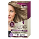 Schwarzkopf Keratin Color Permanent Hair Color Cream, 7.1, Dark Ash Blonde, 60ml