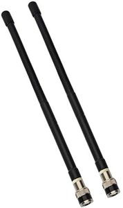 HYS 27Mhz BNC Antenna Handheld Two-Way Radio 9.45inch BNC Antenna for Cobra Midland Uniden Hand Held Cb Handheld/Portable Radio（Pack of 2）