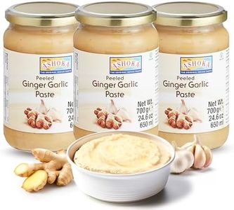Ashoka Ginger Garlic Paste | Fresh Cooking Paste | Vegan | Gluten-Free | Kosher Certified | Non-GMO | No Colors | Made from Premium Indian Spices | 700 Grams (Pack of 3)
