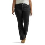 Lee Women's Plus Size Ultra Lux Comfort with Flex Motion Bootcut Jean, Midnight Bloom, 18 Plus