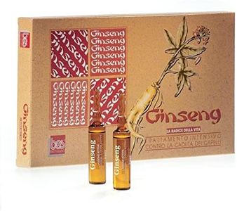 BES Ginseng Loción Intensivo Contra La Caída Del Cabello Llas Raíces De La Vida 10 ml x 12 vials BES Tratamiento Intensivo Contra La Caída Del Cabello 120ml