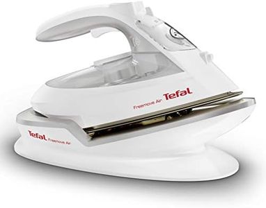 Tefal FV6550 Freemove Cordless Steam Iron, 2400 W, White and Silver