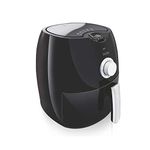 Glen Electric Air Fryer 2 Litres, 800W, Preset Temperature Ccontrol -Black & Silver 2 Years Warranty (SA3044B)