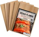 6 Pack 5x8 Cedar Grilling Planks - 