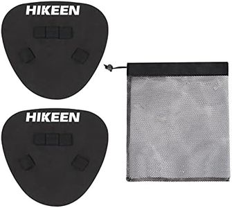 Hikeen 2 Packs Baseball Training Gloves Infield Training Gloves Pancake Glove Softhands Baseball Fielding Training Flat Glove Two-Hands