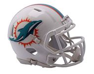 NFL Miami Dolphins Unisex Replica Mini Speed Stylemiami Dolphins Helmet Riddell Replica Mini Speed Style 2018, Team Colors, One Size