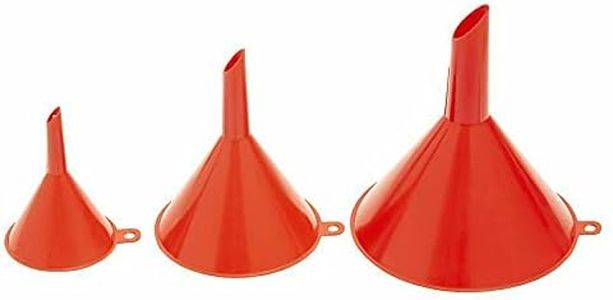 Gripwell Plastic Funnel 3 Pieces Set