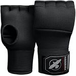 Hayabusa Quick Gel Boxing Hand Wrap Gloves - Black, Large