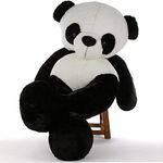 HUG 'n' FEEL SOFT TOYS 5 Feet White& Black Panda Giant Teddy Bear Soft,Plush,Cuddly Stuffed Animal For Kids, Birthdays, Anniversaries, Valentine's Day,Special Occasions Large Huggable