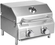 Bestfire Tabletop Gas Grill 2 Burne