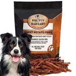 Sweet Potato Dog Treats- No Additive Dehydrated Sweet Potato Fries, Grain Free, Gluten Free and No Preservatives Added (14 oz)