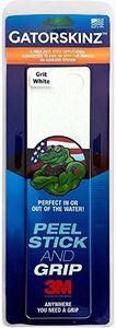 Gator Guards GatorSkinz Grit Finish Step Pads - Multi Surface Application - UV Resistant - Durable Traction - DIY Installation, Peel and Stick - Four Colors - Made in The USA - Grit White