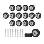 iMetrx 3D Printer Rollers V slot with 6mm Eccentric Column and 6mm Aluminium Column for Ender 3 V2 3D Printer pulley wheel (16pcs/pack)