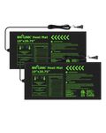BN-LINK Seedling Heat Mat for Seed Starting 10" x 20.75", 2 Pack Waterproof Warming Mat Plant Heating Pad for Seed Germination, Indoor Growing, Hydroponic, Greenhouse, ETL Listed