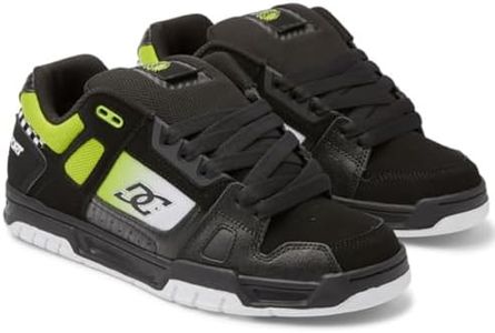 DC Men's Stag Se Skate Shoe, Black, 9.5
