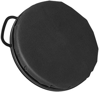 Foxtune 360-Degree Swivel Bucket Seat, 5 Gallon Bucket Lid, Spin Bucket Seat Cushion, Silent, Comfortable, Water-Resistant, for Fishing, Gardening, Hunting and Camping