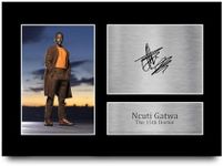 HWC Trading A4 Ncuti Gatwa 15th Doctor Dr Who Gifts Printed Signed Autograph Picture for TV Show Fans - A4