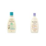 Aveeno Kids 2-in-1 Hydrating Shampoo & Conditioner, Oat Extract & Calming Comfort Bath Baby Body Wash