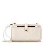 The Sak Women's Iris Crossbody Large Smartphone Bag, Stone Floral Embossed