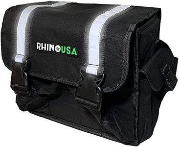 Rhino USA Recovery Gear Storage Bag - Ultimate Recovery Kit Bag for Organization in Your Vehicle - Use With Your Tow Strap, Shackles, Snatch Block or Anything You Desire - Guaranteed For Life!