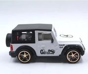 Olympia Games And Toys Pull Back Mini Thaar Jeep Die Cast Toy for Kids| Wonderful Design and Bold Looks. | Miniature Scaled Models Toy Car