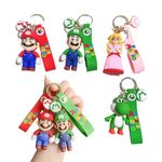 ETHORY 4 Pieces Cute Keychain, Backpack Keychain Party Favors, Gift Stuffer Keychain