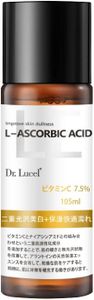 Dr. Lucel Japan Brand 7.5% Vitamin C Refreshing Essence Toner 105ml / with Niacinamide, Brightens, Reduces Hyperpigmentation, Hydrates, Soothes, Enhances Skin's Natural Radiance