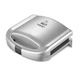 Cuisinart WM-SW2N1 Grill Sandwich Maker, 9.07"(L) x 8.87"(W) x 3.57"(H), Silver