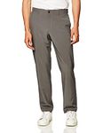 Jack Nicklaus Men's Solid Golf Pants with Active Waistband, Iron Gate 2, 36W x 32L