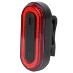 Keenso Detachable USB Charging LED Cycling Light Bicycle Rechargeable Bike Light Tailight Warning Rear Flashlight (Red shell red light) riding lights riding lights riding lights