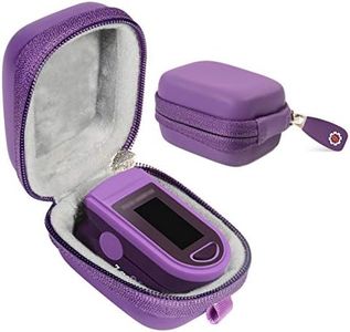 WGear Case for Zacurate Pro 500DL, Childrend: Innovo Deluxe, Santamedical 2. Facelake FL400 t. FL350: Vive Precision Spo2 Accumed cms-50dl, 50D1, Healthtree, WG011881, Purple, Compact Size